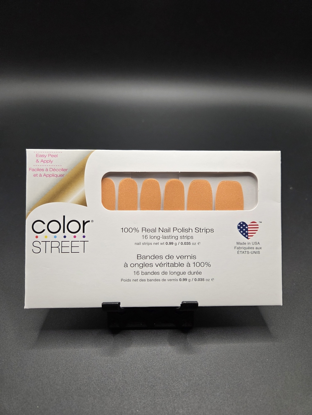 Color Street Nail Polish Strips Brand New Tangerine Tempo